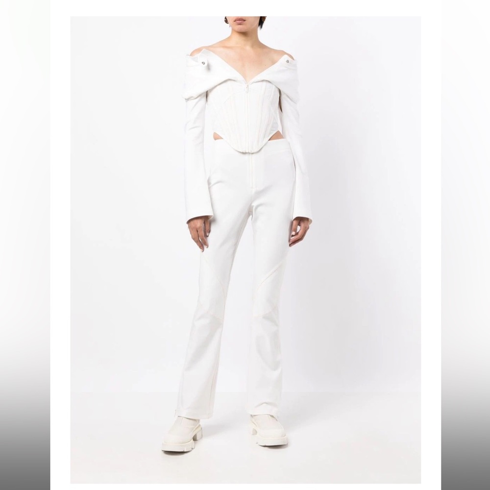 Dion Lee off shoulder corset jacket
